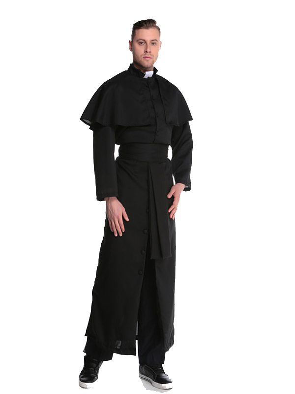  Medieval Monk Cosplay Men Costume
