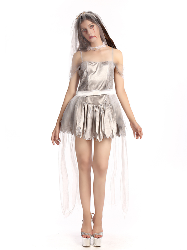 Ghostly Bride Costume Dress