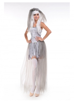 Women Cosplay Bride  Costume Dress
