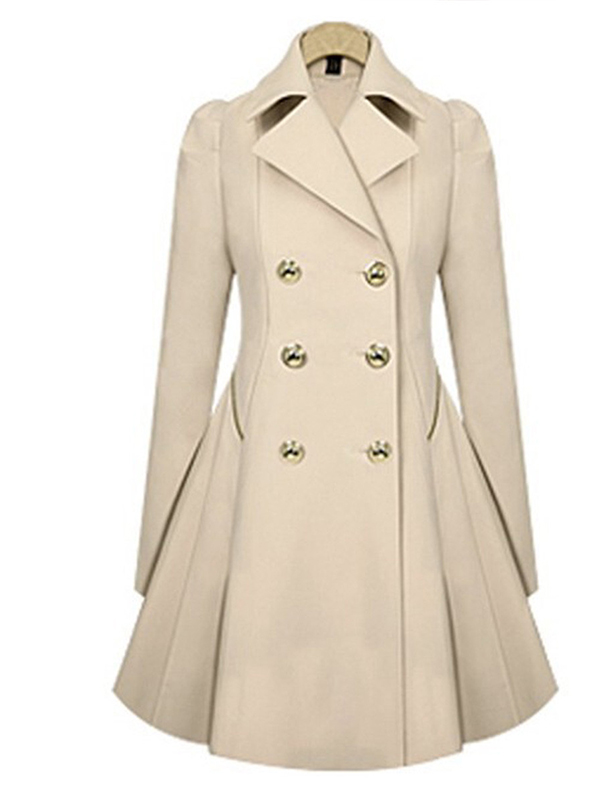 2 Colors S-4XL Fashion Collar Button Jacket&Coat