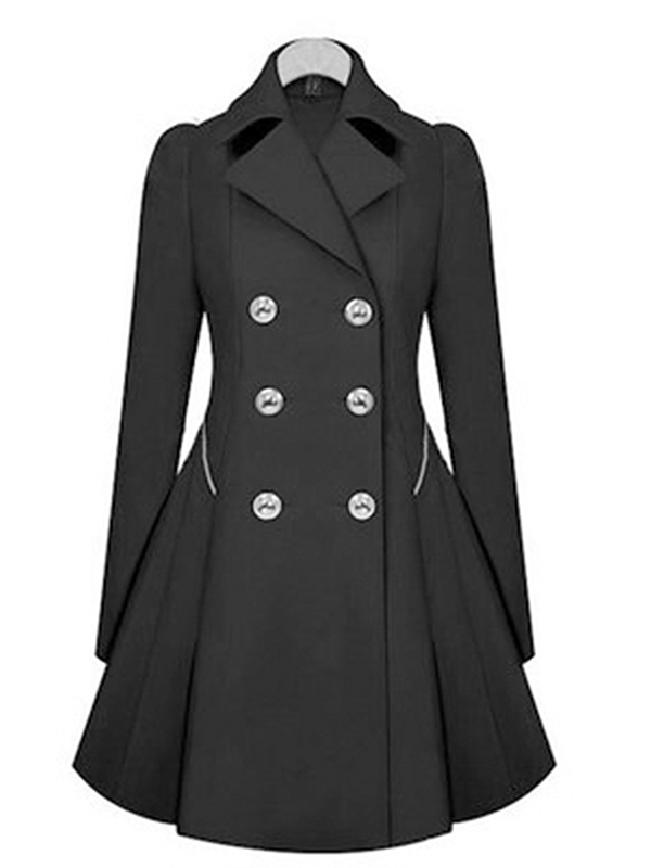 2 Colors S-4XL Fashion Collar Button Jacket&Coat