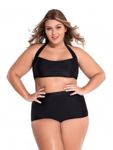 Alibaba Showcase Plus Size High Waist Swimwear