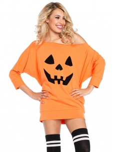 Orange M-XL  Pumpkin Halloween Costume