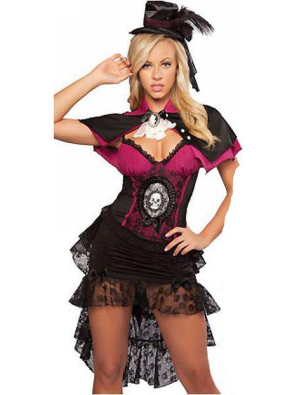 Knight Trend Lace Wraps Included Devil Costume