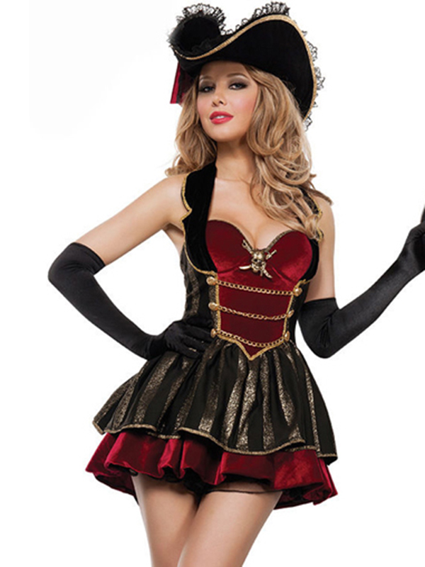 Women Pirate Fancy Costume