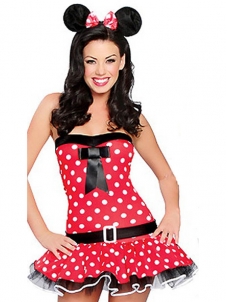 Naughty Red Dot Mikey Mouse Costume