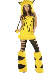 Yellow Animal Costume With Wing