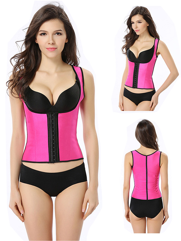 Rose XS-6XL Body Shaper Latex Corset