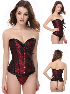 Wholesale Midnight Embroidered Corset