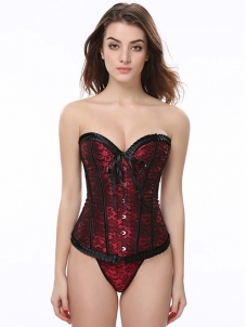 Wholesale Midnight Embroidered Corset