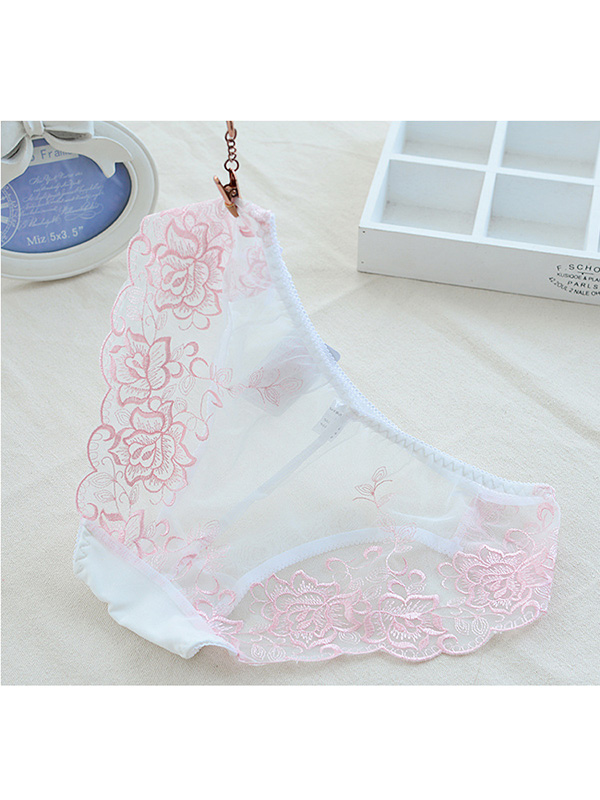6 Colors One Size Sexy Mature Lace Panties