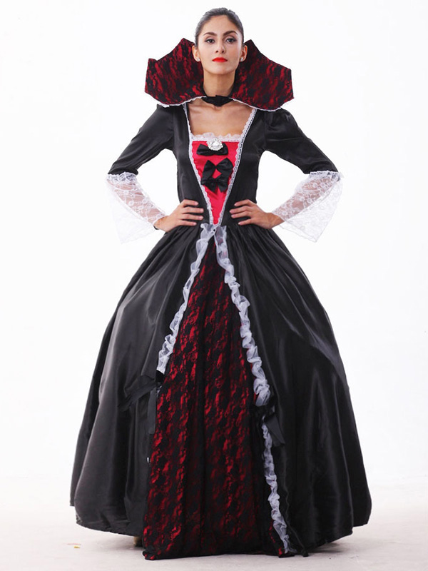 Black One Size Sexy Queen Of Heart Halloween Costume