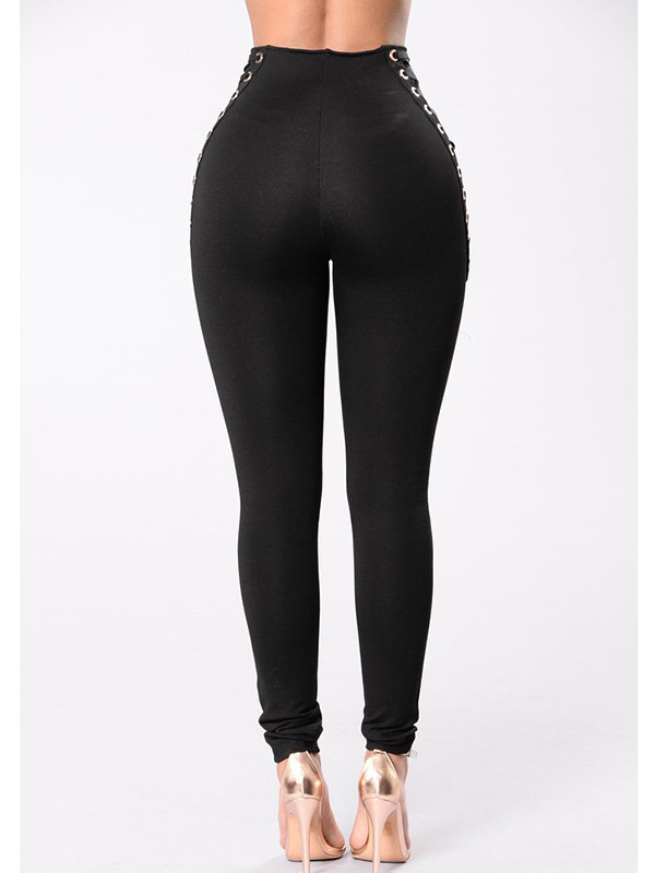 Black S-XL Women Fashion Pants