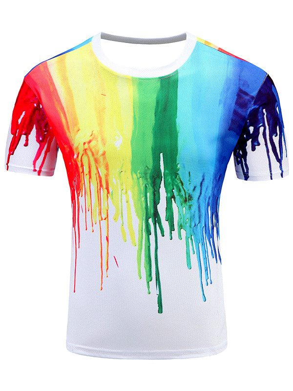 Fashion 3D Printed Creative T-Shirt