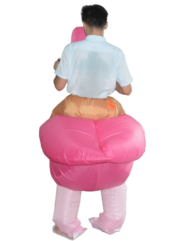 Rose One Size Flamingo Mascot Costume