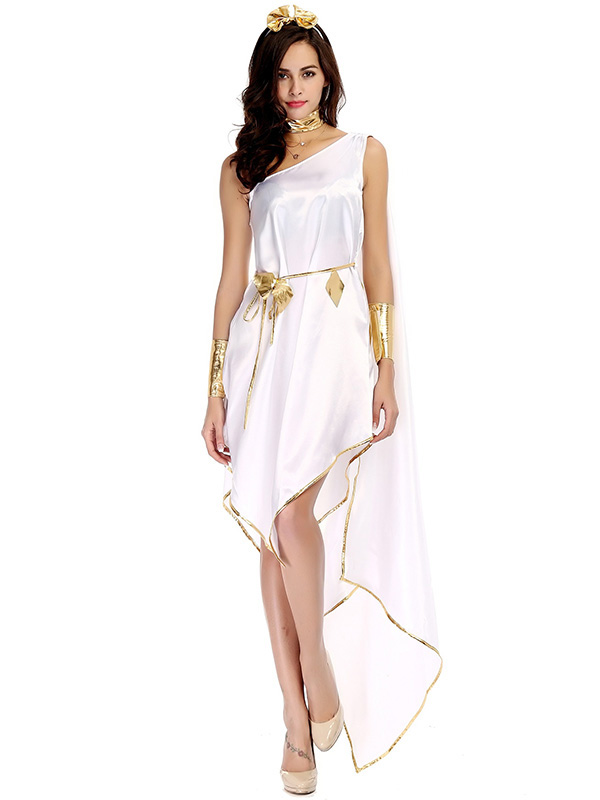 White One Size Greek Goddess Costumes