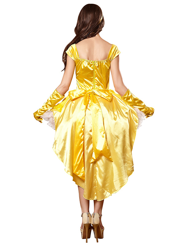 Yellow M&L Princess Deluxe Costume