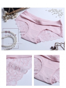 6 Colors M&XL Lace Patchwork Panties