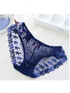 6 Colors One Size Sexy Mature Lace Panties