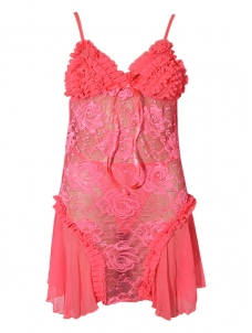 7 Colors One Size Sexy Lace Babydoll Lingerie
