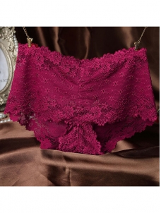 8 Colors L&XL Floral Lace Panties