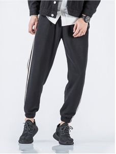 Black M-XXL Men Athletic Running Pants