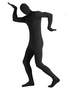 Black One Size Full Bodysuit Zentai Costume