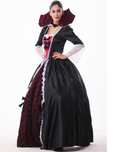 Black One Size Sexy Queen Of Heart Halloween Costume