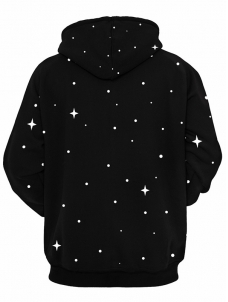 Black S-3XL Loose Pullover Christmas Hoodies