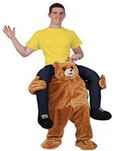 Brown One Size Teddy Bear Mascot Costume