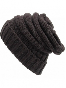 Casual Warm Cable Knit Thick Slouch Hats