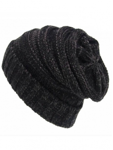 Casual Warm Cable Knit Thick Slouch Hats