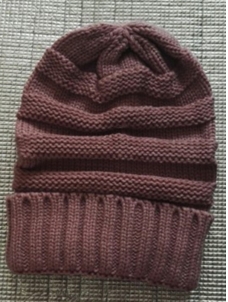 Casual Warm Cable Knit Thick Slouch Hats