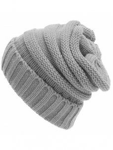 Warm Cable Knit Thick Slouch Hats