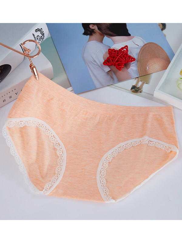 5 Colors One Size Cotton Seamless Underwear