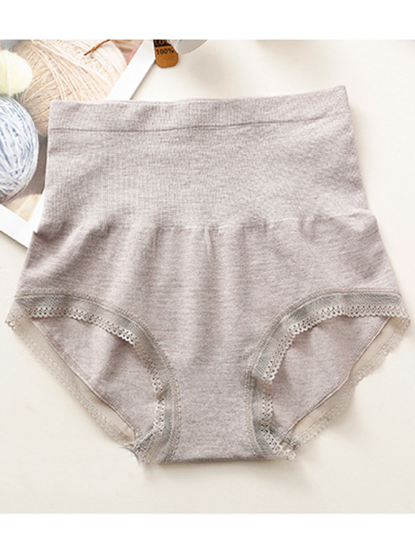 9 Colors One Size Lace Side Seamless Underwear