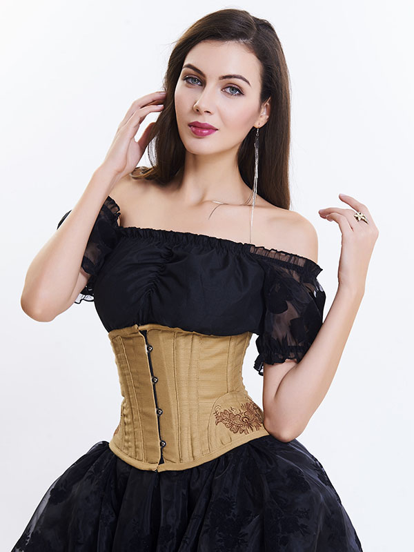 Sexy Women Floral Embroidered Corsets and Bustiers