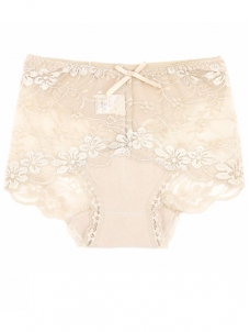 4 Colors L-2XL Sexy Floral Printing Panties