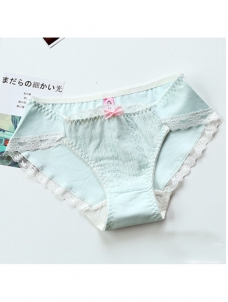 5 Colors One Size Floral Printing Seamless Underwear