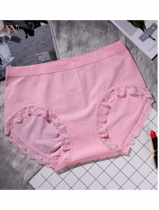 6 Colors One Size Lace Side Seamless Underwear