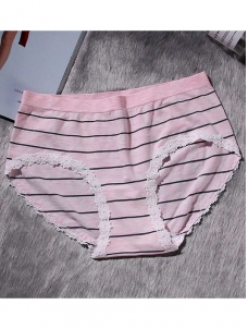 6 Colors One Size Striped Seamless Underwear