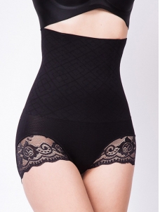 Black M-XXL High Waist Seamless Underwear