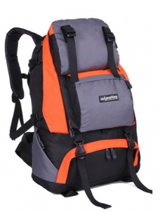 Men Outdoor Camping Hiking Travel Backpacks Orange