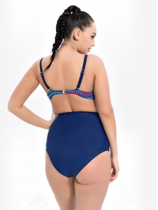 Sexy Plus Size High Waist 2 Pieces Swimsuit Beachwear