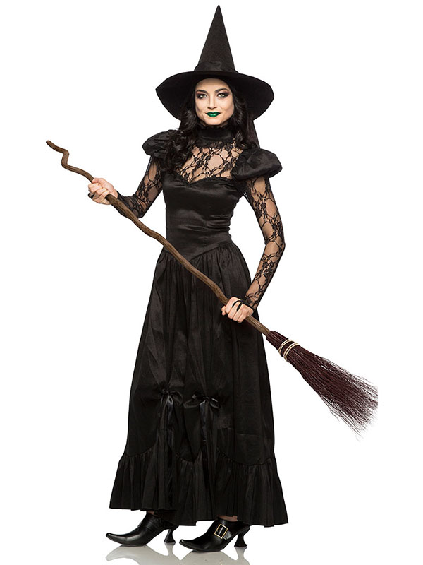 Devil & Witch Adult Halloween Costumes Black