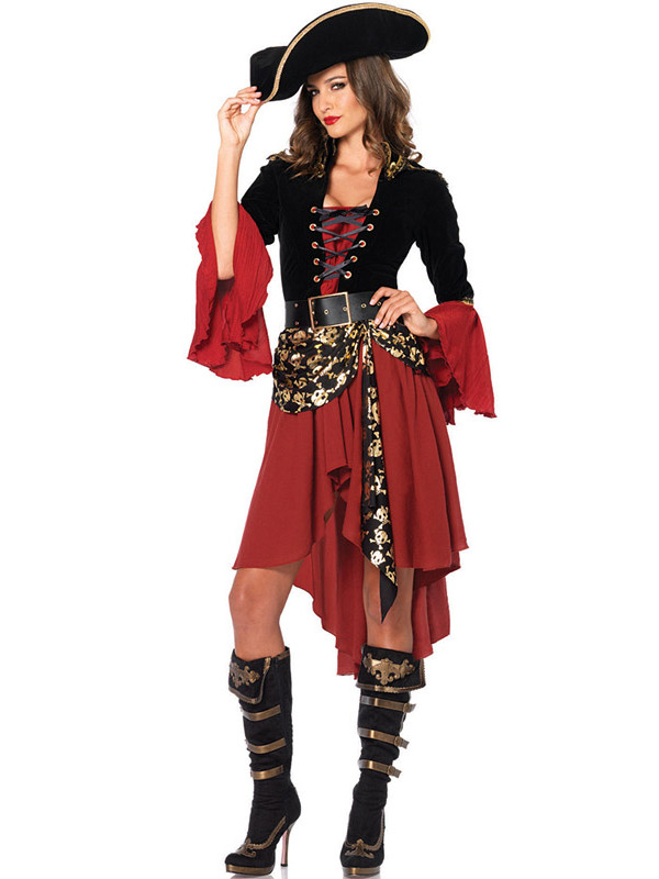 Dress And Hat Pirates Of The Caribbean Film Role Cosplay