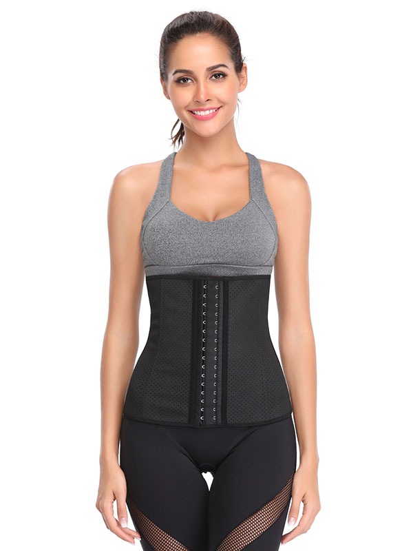 Sexy Breathable Slimming Hot Body Shapers Underbust Corset Black