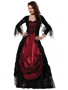 One Size Halloween Cosplay Deluxy  Vampire Costume