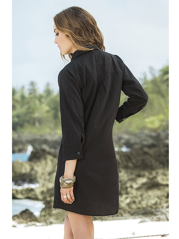 Button Front Beach Dress Clothing For Women Fascinating