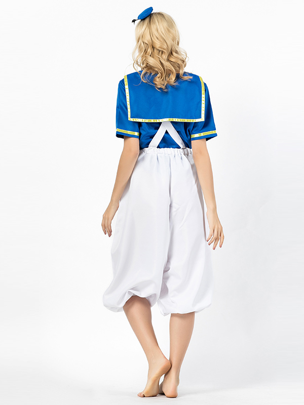 Two Piece Sailor Donald Duck Cosplay Costume